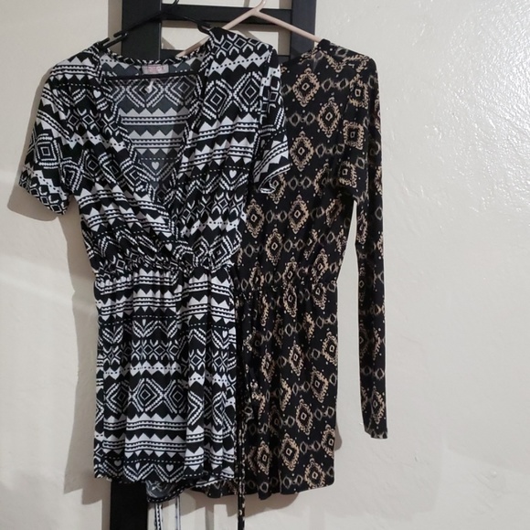 mini Romper size Medium stretch black and white - Picture 6 of 8